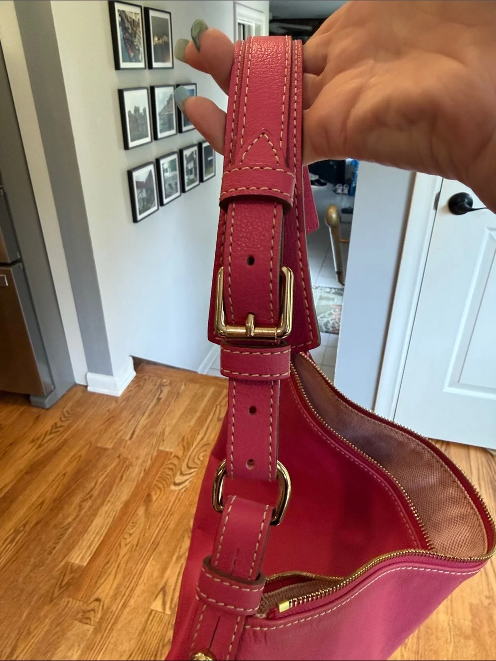Dooney and Bourke Luna Crescent hobo bag